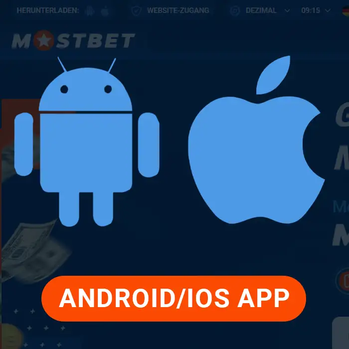 Mostbet bietet Android- und iOS-Apps für deutsche Spieler an